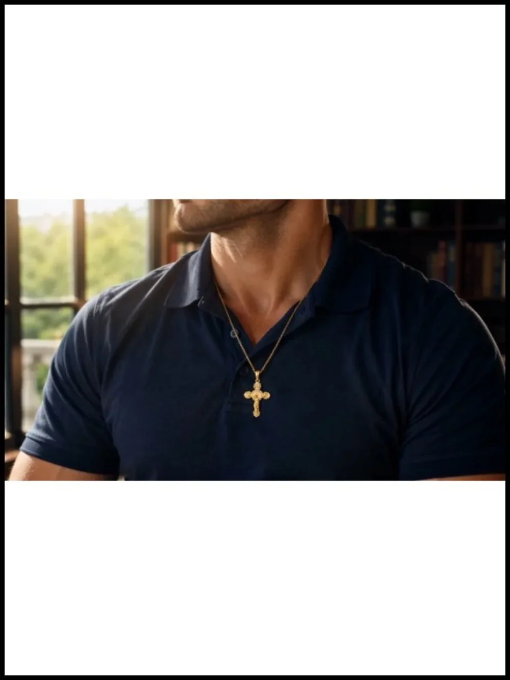 925 Sterling Silver Saint Benedict Crucifix Pendant Necklace with Stainless